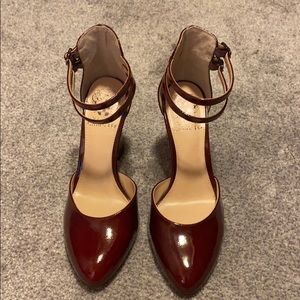 Maroon Vince Canute heels